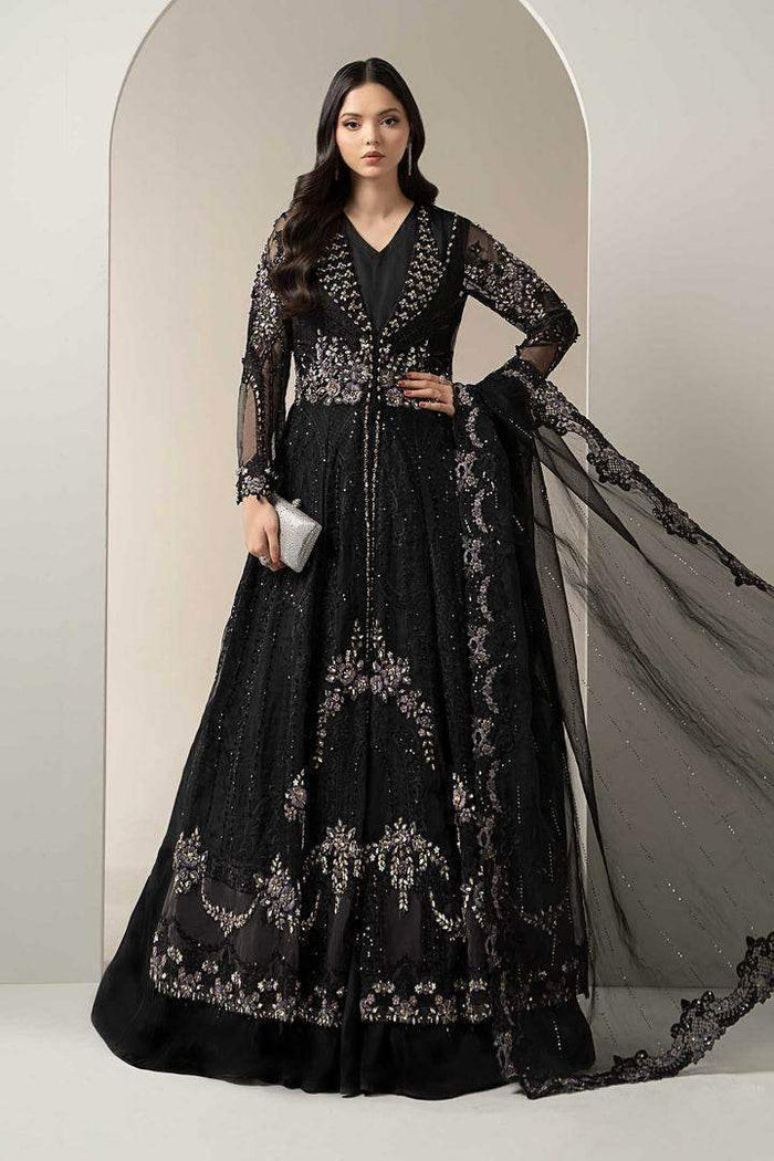 MARIA.B NET UNSTITCHED EMB MAXI BDS-3004