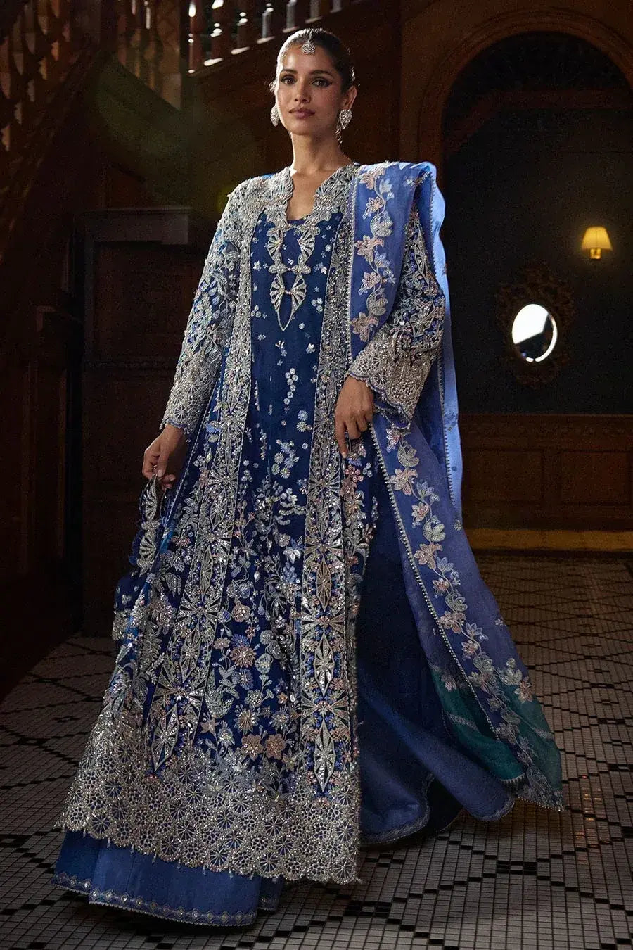 SORAYA NET UNSTITCHED EMB ELISE SUIT
