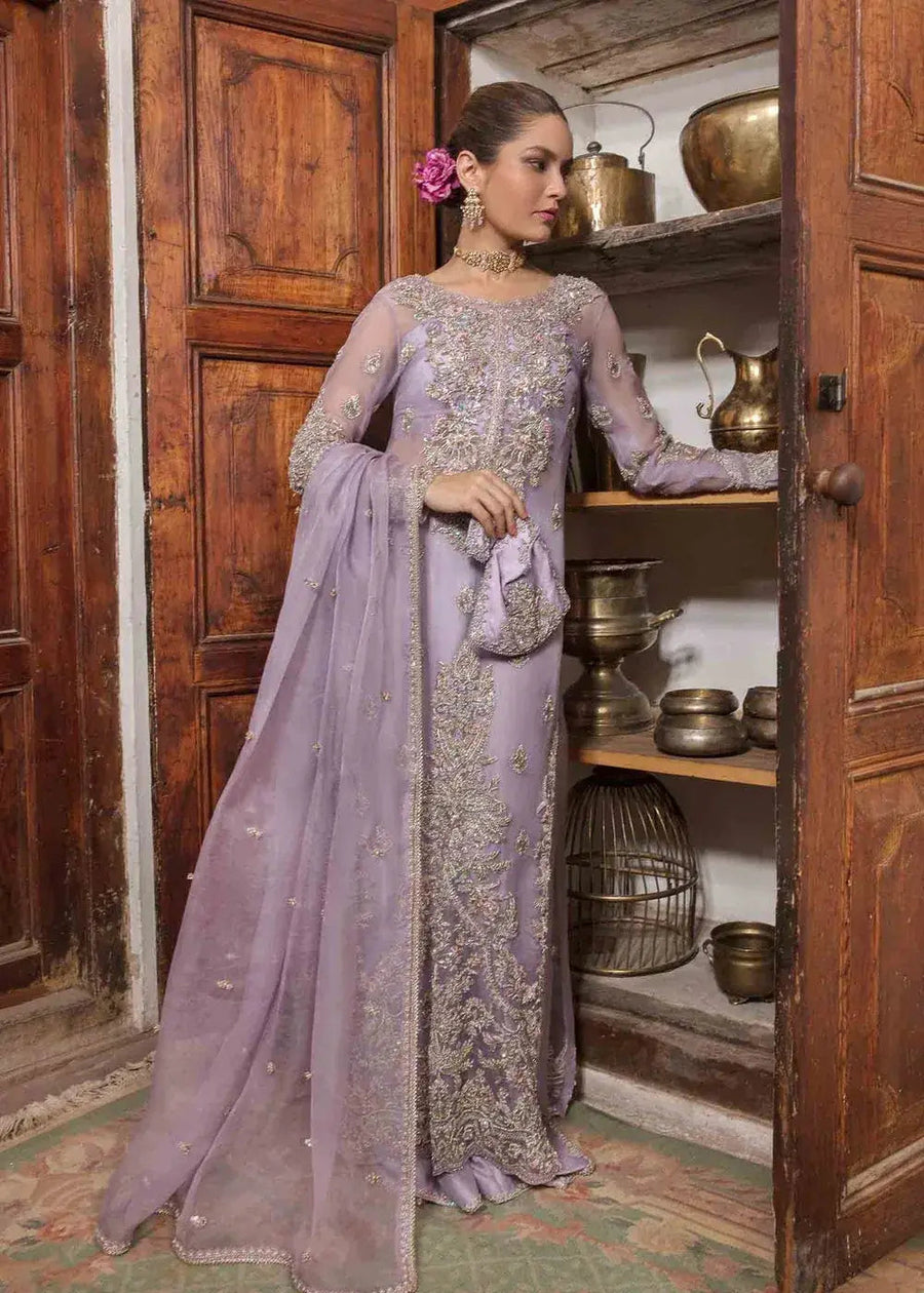 KANWAL MALIK RAW SILK UNSTITCHED EMB JAMANI SUIT