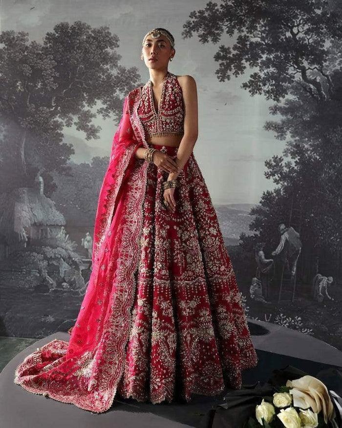 AFROZEH ORGANZA UNSTITCHED EMB MAXI