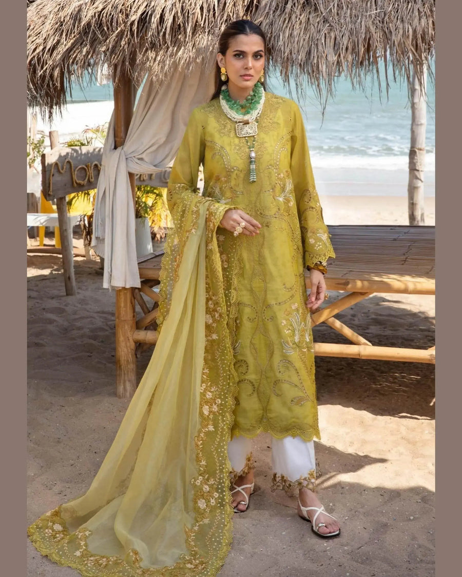 SAIRA SHAKIRA LAWN PREMIUM UNSTITCHED EMB 3PC
