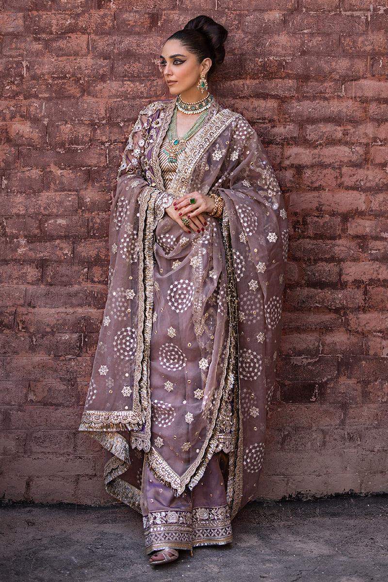 MNR KHAADI NET UNSTITCHED EMB SUIT