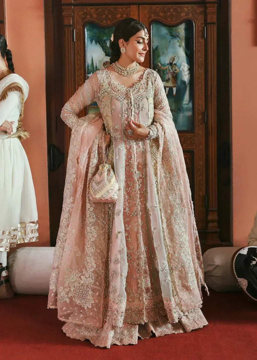 KANWAL MALIK ORGANZA UNSTITCHED EMB MEHAR SUIT
