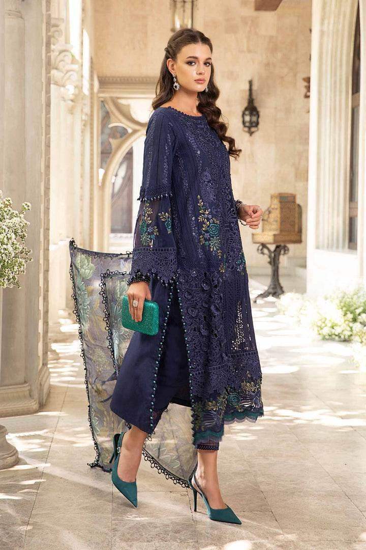 MARIA.B UNSTITCH EMB 3PC EID LAWN (24-0-D9)