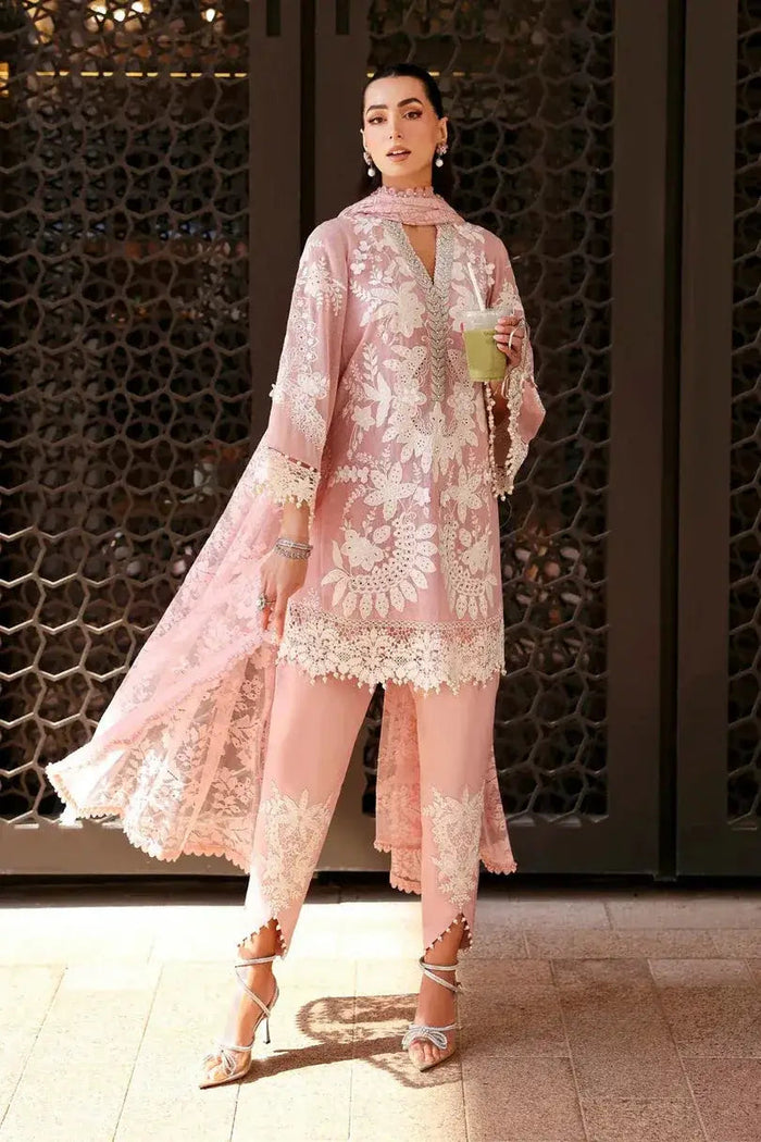 MARIA.B LAWN PREMIUM UNSTITCHED 3-A EMB 3PC