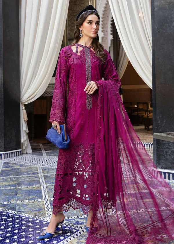 MARIA.B LAWN LUXURY UNSTITCHED EMB 3PC
