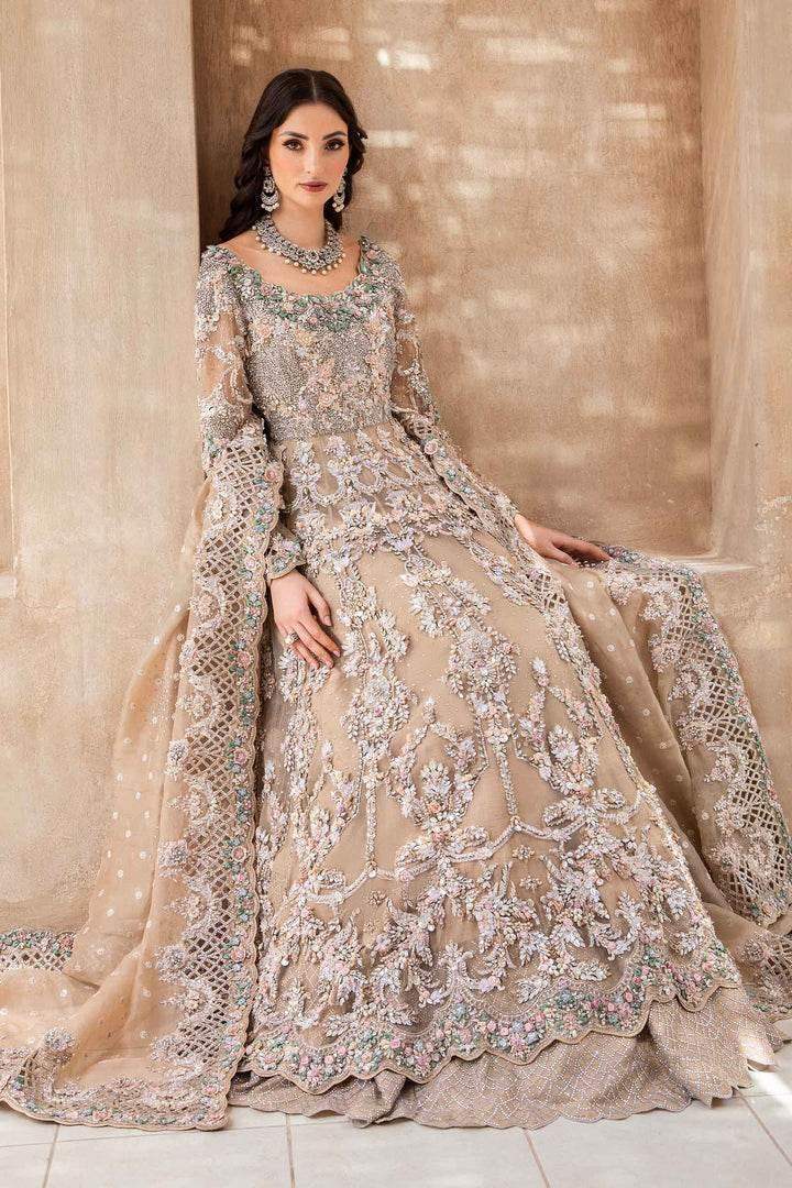 MARIA.B ORGANZA UNSTITCHED EMB MAXI EX-151
