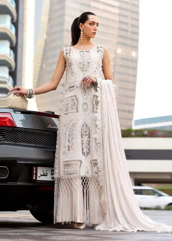 MARIA.B LAWN LUXURY UNSTITCHED 8-A EMB 3PC