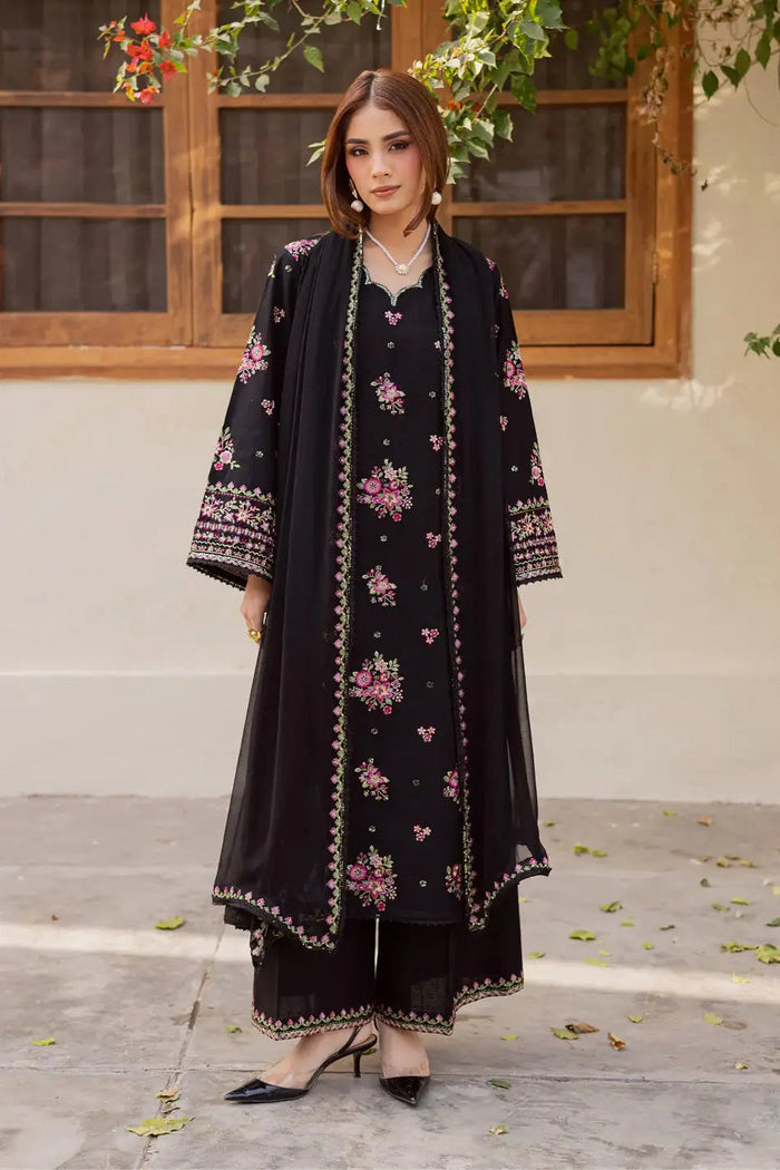 BATIK LAWN LUXURY UNSTITCHED EMB 3PC
