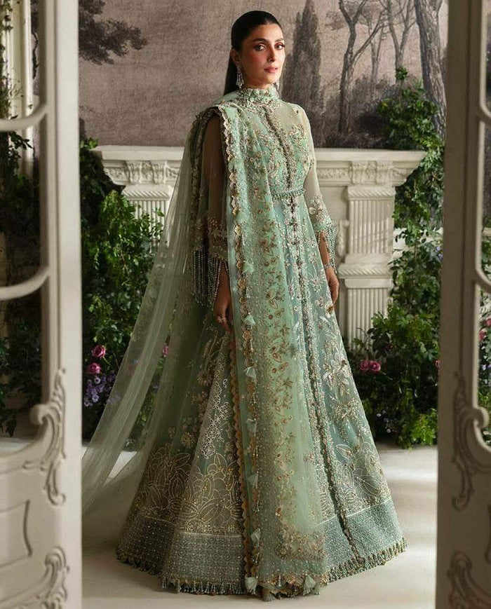 ELAN ORGANZA UNSTITCHED EMB MAXI