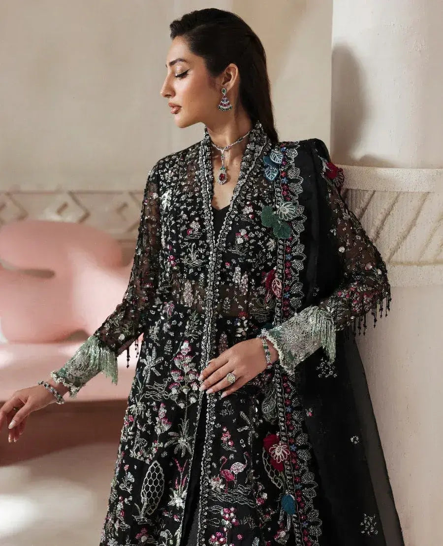 REPUBLIC ORGANZA UNSTITCHED EMB AURIANE SUIT