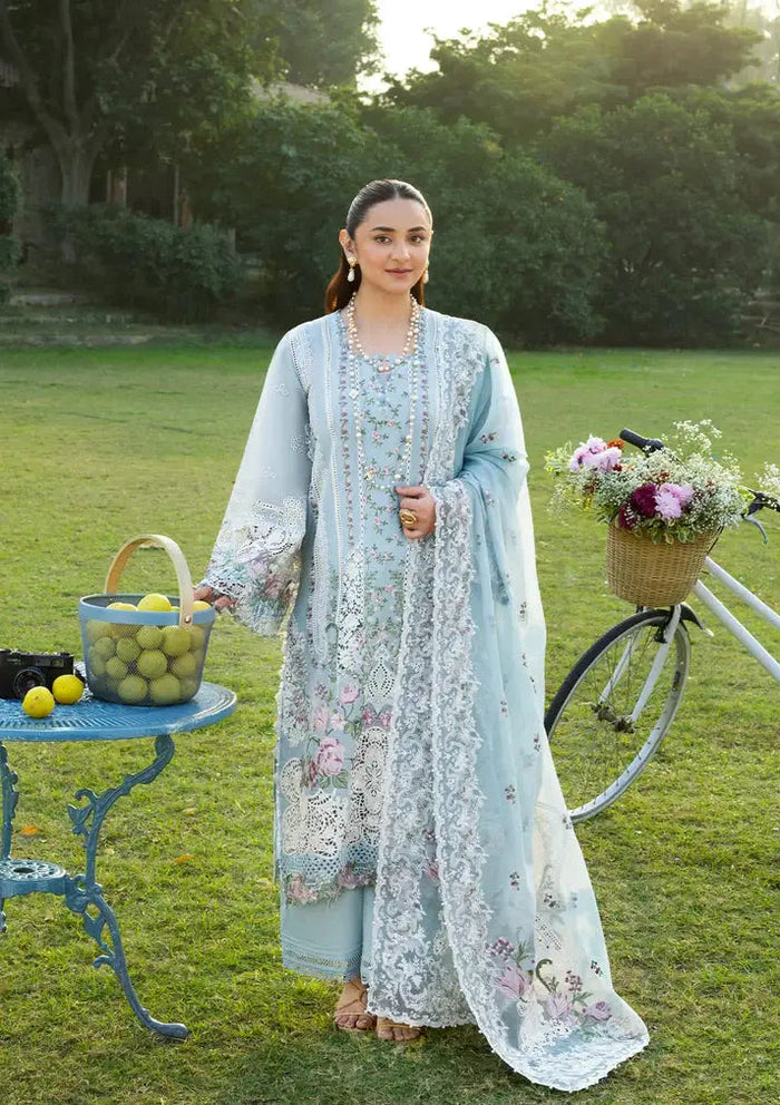 ELAF LAWN PREMIUM UNSTITCHED EMB 3PC