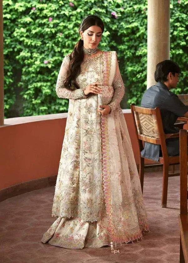 KANWAL MALIK ORGANZA UNSTITCHED EMB CHANDA SUIT