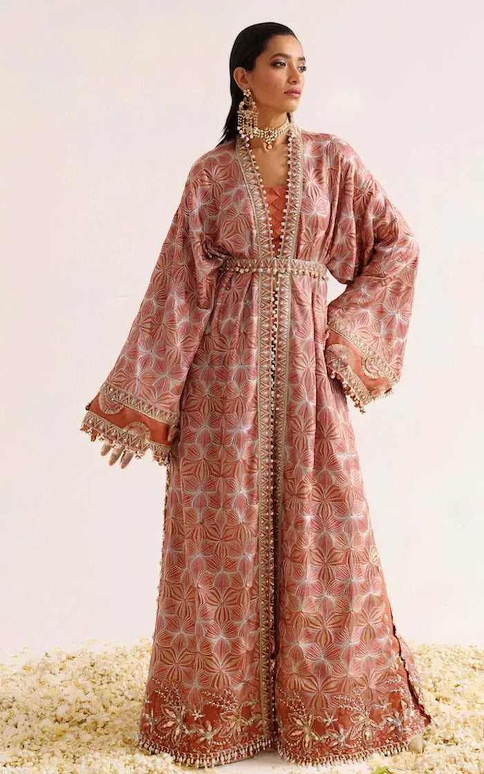 ELAN COTTON NET UNSTITCHED EMB SUIT