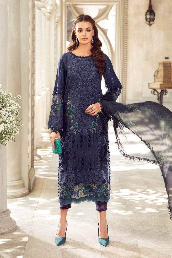 MARIA.B UNSTITCH EMB 3PC EID LAWN (24-0-D9)