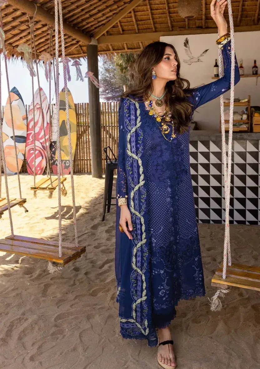 SAIRA SHAKIRA LAWN PREMIUM UNSTITCHED EMB LEYLA-B 3PC