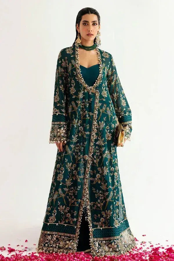 ELAN CHIFFON UNSTITCHED EMB SUIT