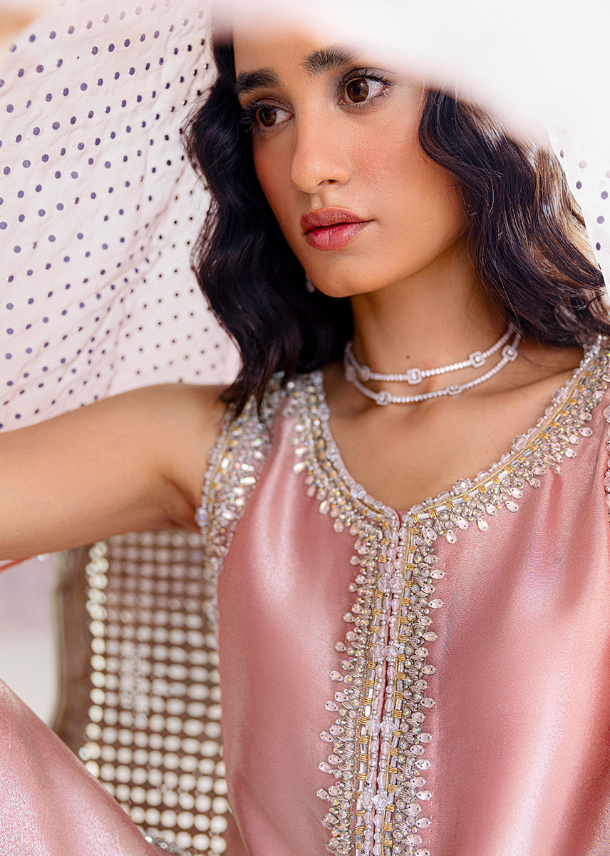 SRA Wedding Festive Organza Hand Emblishment Unstitched Collection AYDA