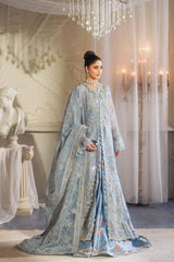 MARYAM HUSSAIN ORGANZA UNSTITCHED EMB ZURI SUIT