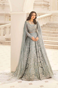 ERUM KHAN NET UNSTITCHED EMB MAXI