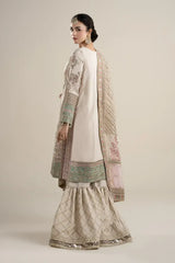 MARIA.B RAW SILK UNSTITCHED EMB SP-06 SUIT