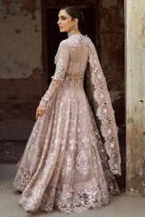 QALAMKAR ORGANZA UNSTITCHED EMB AISLA SUIT