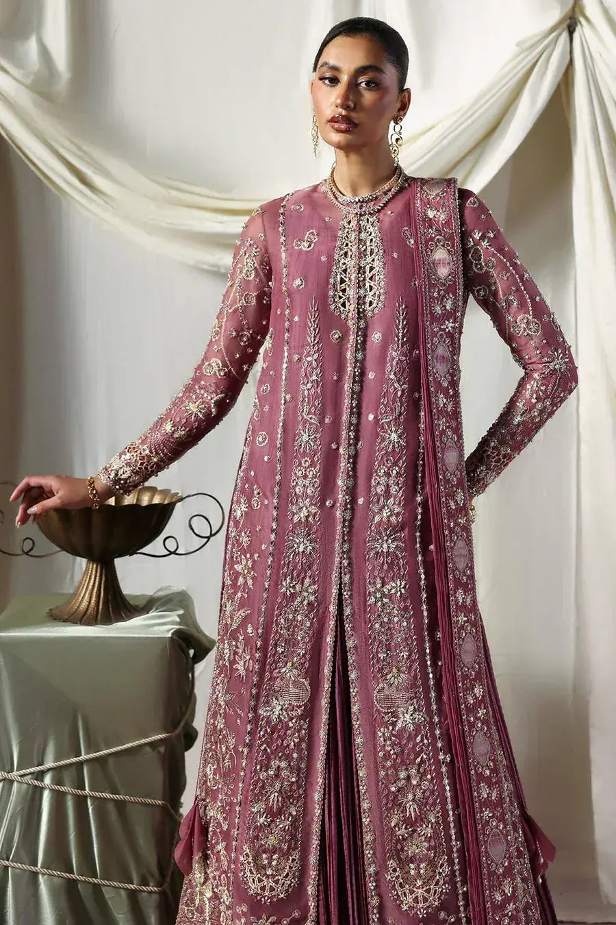 SORAYA ORGANZA UNSTITCHED EMB LUMENE 0-2 MAXI