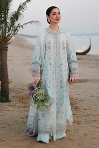 QALAMKAR LAWN PREMIUM UNSTITCHED AYRA EMB 3PC