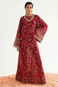ELAN CHIFFON UNSTITCHED EMB SUIT