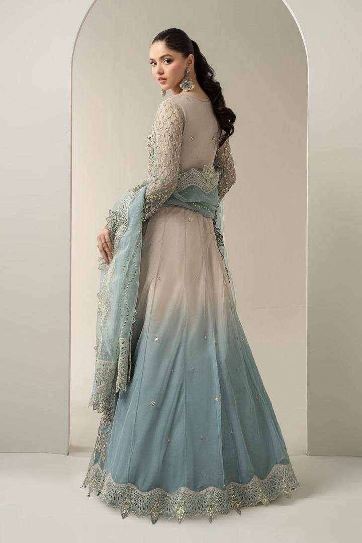 MARIA.B NET UNSTITCHED EMB MAXI BDS-3002
