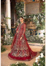 MARIA ORGANZA UNSTITCHED EMB MAXI