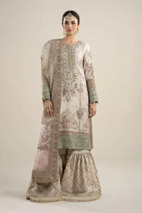 MARIA.B RAW SILK UNSTITCHED EMB SP-06 SUIT