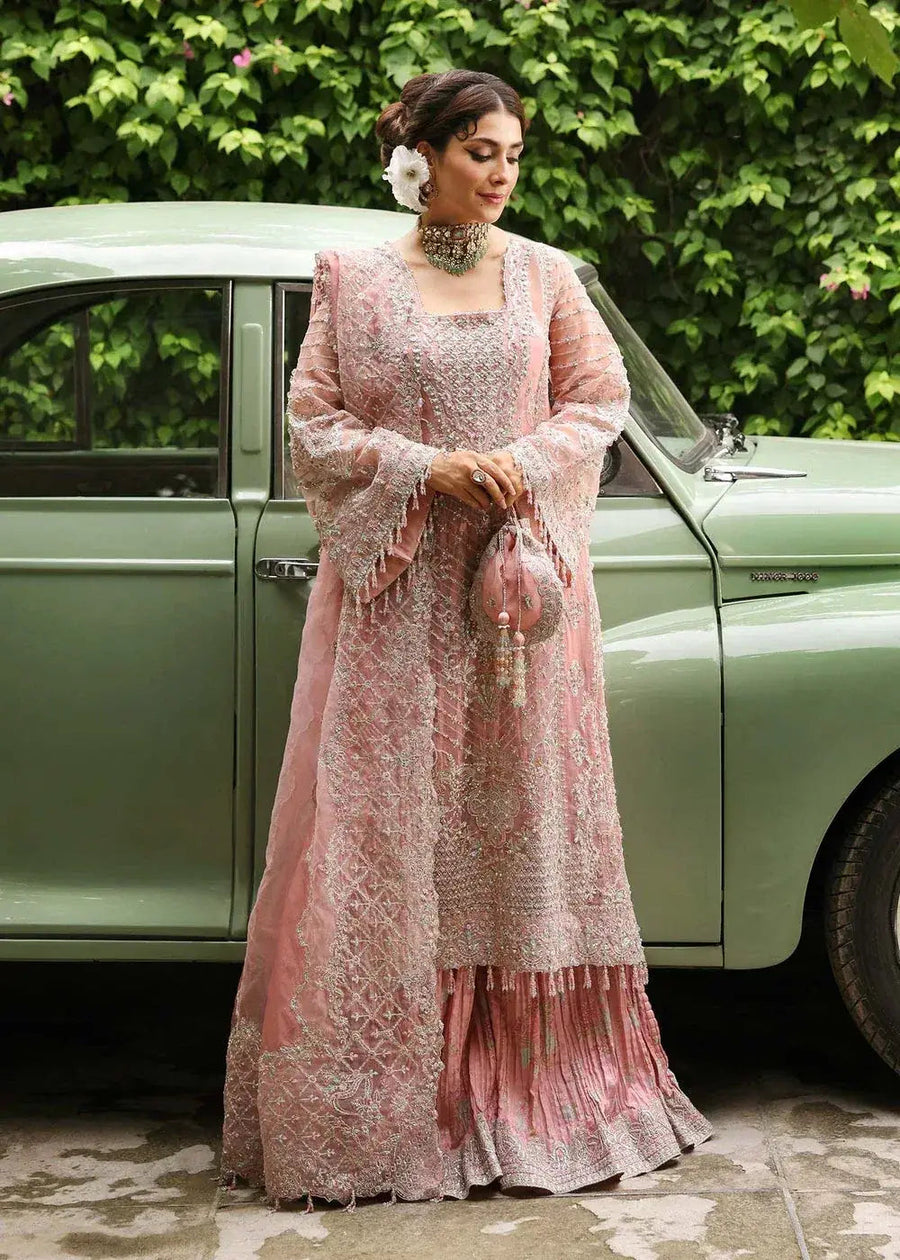 KANWAL MALIK ORGANZA UNSTITCHED EMB SHABNAM SUIT