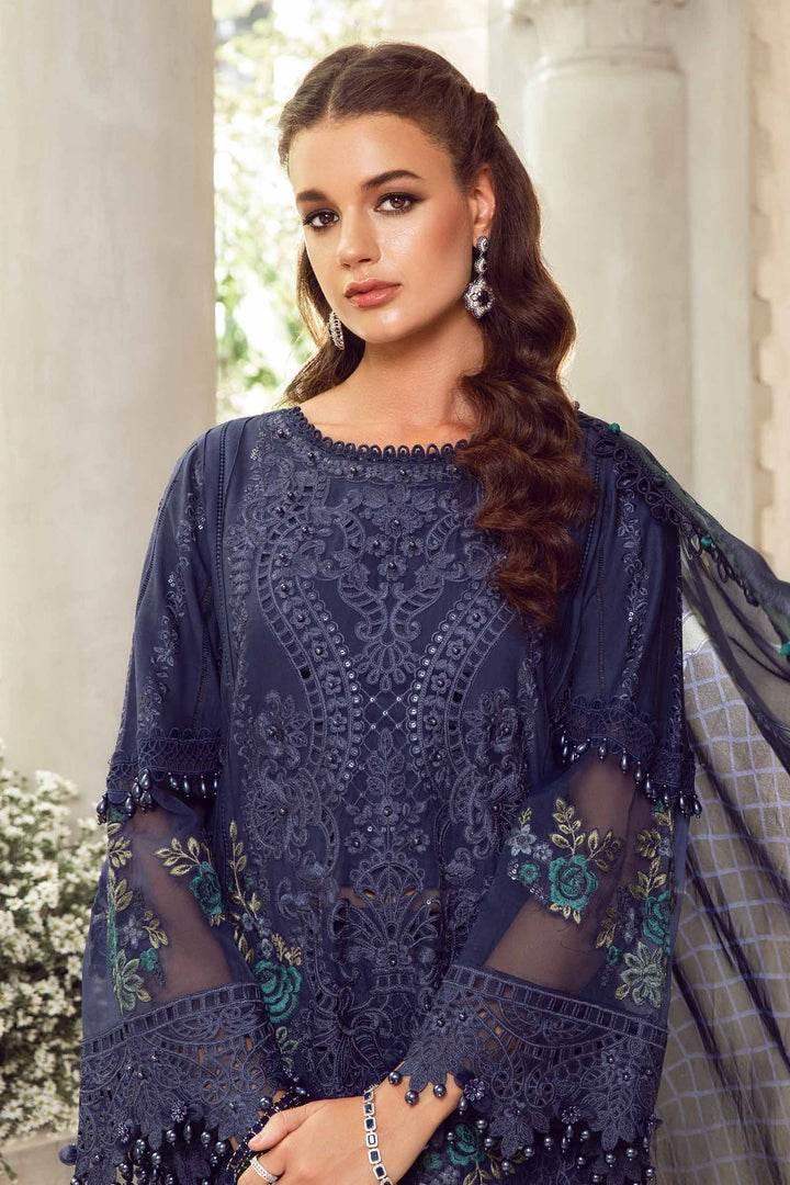 MARIA.B UNSTITCH EMB 3PC EID LAWN (24-0-D9)