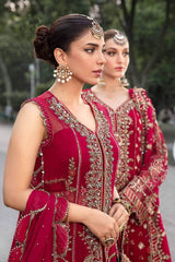 MARIA.B CHIFFON UNSTITCHED EMB SUIT MPC-24-07