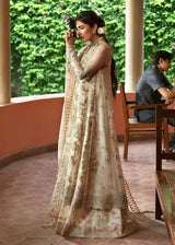KANWAL MALIK ORGANZA UNSTITCHED EMB CHANDA SUIT