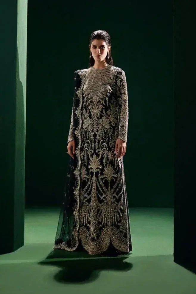 SORAYA ORGANZA UNSTITCHED EMB ORIANA MAXI