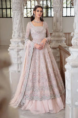 MARIA.B ORGANZA UNSTITCHED EMB MAXI