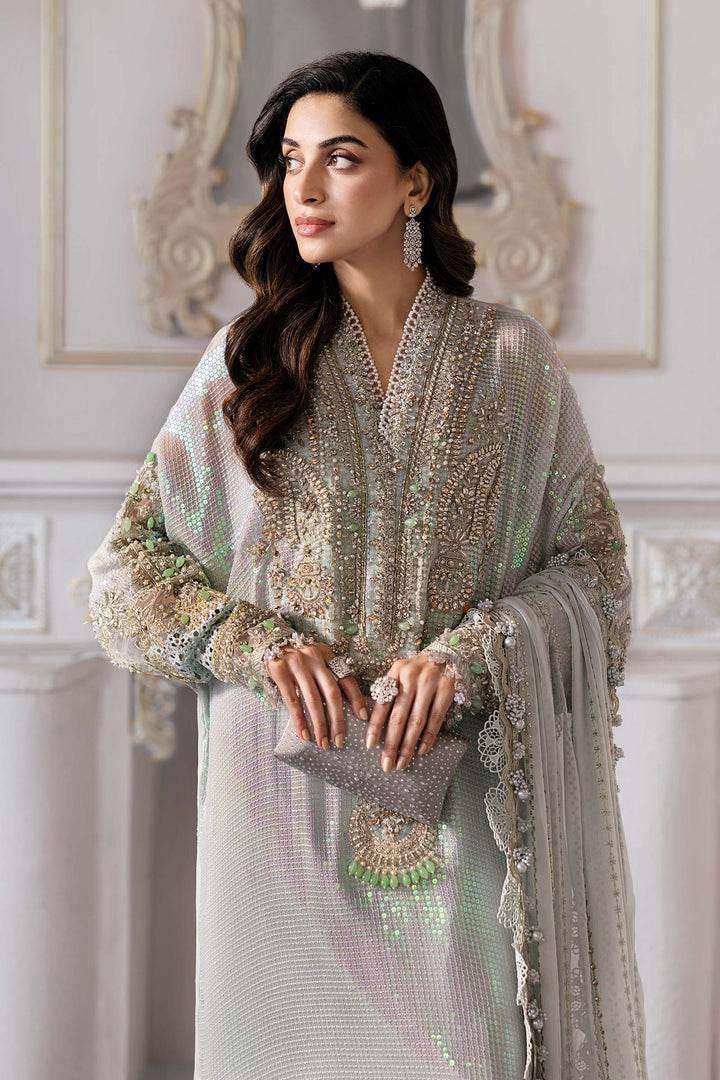 MARIA.B CHIFFON UNSTITCHED EMB SUIT (BD-30-D5)