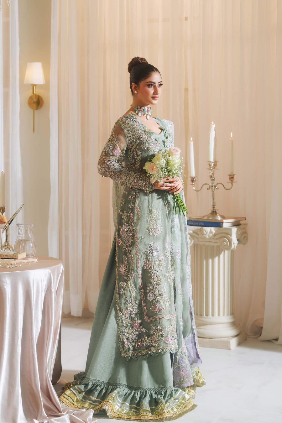 MARYAM HUSSAIN UNSTITCHED EMB JANAN SUIT