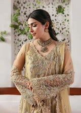KANWAL MALIK NET UNSTITCHED EMB RUKHSAAR SUIT