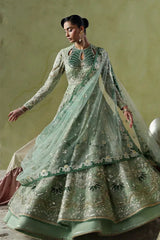 SORAYA ORGANZA UNSTITCHED EMB LUMENE MAXI