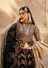 HUSSAIN REHAR ORGANZA UNSTITCHED EMB SUIT