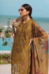 MARIA.B PREMIUM UNSTITCH EMB 3PC EID LAWN-25-06
