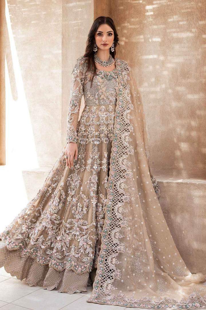 MARIA.B ORGANZA UNSTITCHED EMB MAXI EX-151
