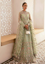 KANWAL MALIK ORGANZA UNSTITCHED EMB MAXI