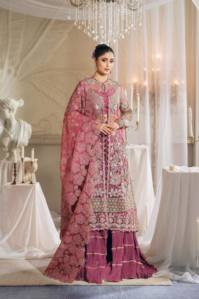 MARYAM HUSSAIN ORGANZA UNSTITCHED EMB SUIT