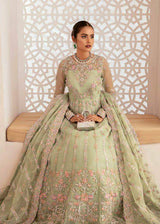 KANWAL MALIK ORGANZA UNSTITCHED EMB MAXI