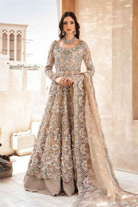 MARIA.B ORGANZA UNSTITCHED EMB MAXI EX-151