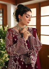 KANWAL MALIK ORGANZA UNSTITCHED EMB SAFIYA SUIT